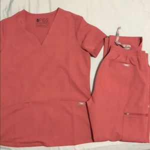 FIGS SCRUB SET MAUVE